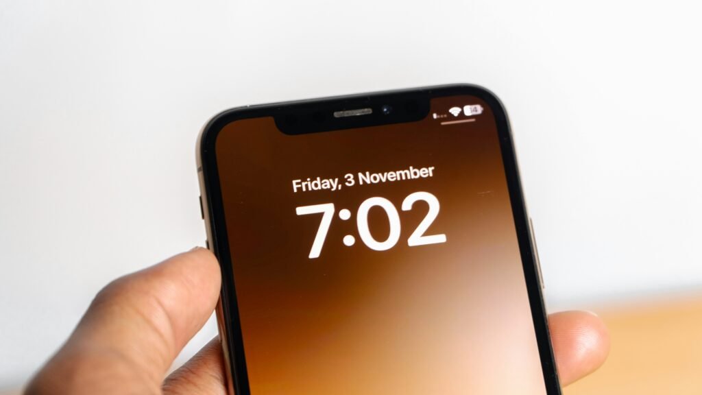 Smartphone-Réveil-matin-Horloge